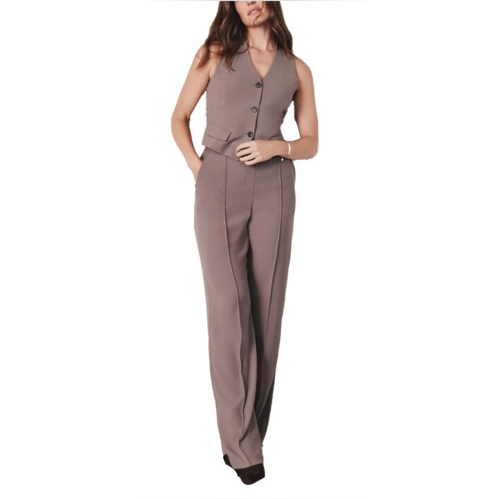 SPANX Carefree Crepe Trouser in Smoke NEW NWT Medium